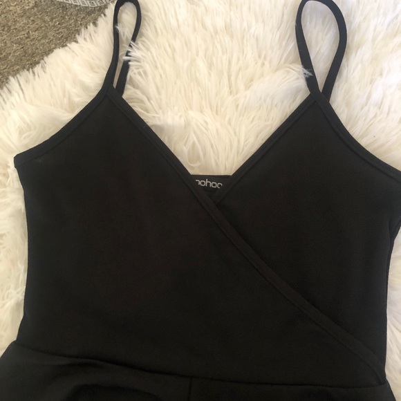 Boohoo Petite Black Cami Romper - Picture 5 of 5